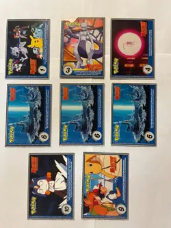1999 Pokemon PokeTrivia & Mewtwo Strikes Back Movie Card Lot Vintage - Image 2