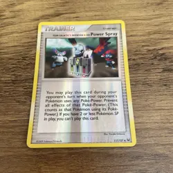 Pokemon Card Team Galactic's Invention G-103 Power Spray 117/127 Reverse Holo LP - Image 3