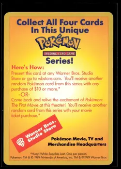 1999 Catch Mew WOTC Promo Card Mew #. - Image 2