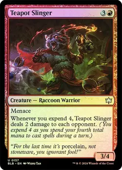 Teapot Slinger Bloomburrow Foil MTG Magic - Image 1