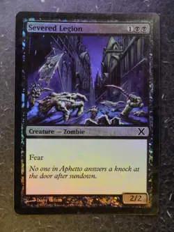 MTG Magic Cards: SEVERED LEGION FOIL # 4J59 - Image 1