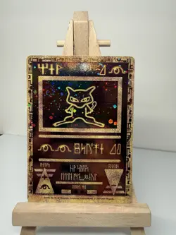 Pokemon Ancient Mew swirl Promo Holo Card 1999-2000 Trading Card Game - Image 3
