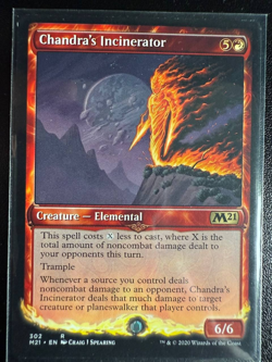 Chandra's Incinerator Showcase Core Set 2021 - Image 1