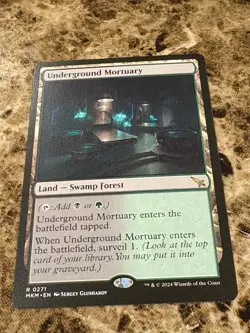 UNDERGROUND MORTUARY Magic MTG Murders at Karlov Manor - Image 1