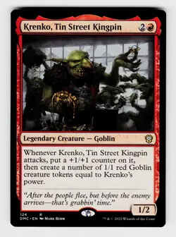 Commander: Dominaria United Krenko, Tin Street Kingpin 124 Legendary Creature — - Image 1