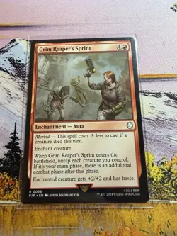 Grim Reaper's Sprint [Universes Beyond Fallout] NM MTG - Image 3