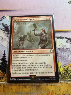 Grim Reaper's Sprint [Universes Beyond Fallout] NM MTG - Image 4