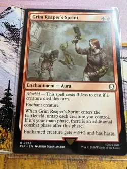 Grim Reaper's Sprint [Universes Beyond Fallout] NM MTG - Image 5