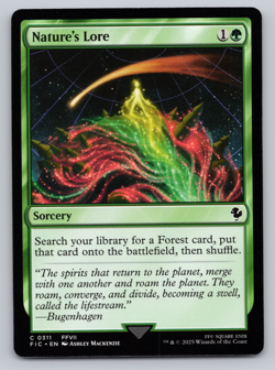 Nature's Lore - Final Fantasy Commander - MTG - Image 1