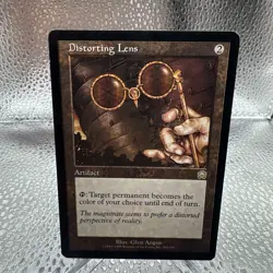 MTG Magic the Gathering Distorting Lens (293/350) Mercadian Masques MP - Image 1