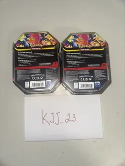 Pokemon Mega Charizard X & Y Ex Tins - Set Of 2 Factory Sealed - Image 2