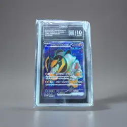 Pokemon Iron Boulder EX Cyber Judge 087/071 Super Rare Holo TAG 10 Japanese 2024 - Image 1