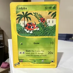 Pokemon Ledyba Skyridge 73/144 Common 50 HP English TCG Card - Image 1