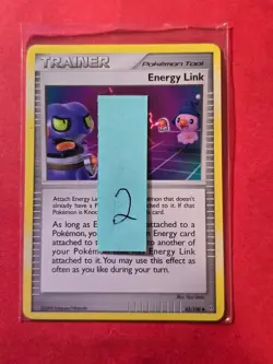 2008 Pokemon Diamond and Pearl Stormfront #83 Energy Link, UC, NF/H, cd2 - Image 3