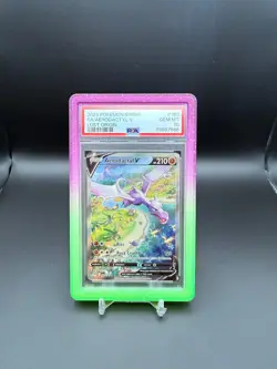 Pokemon Aerodactyl V 180/196 Alt Full Art SWSH Lost Origin 180 GEM MINT PSA 10 - Image 1