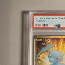 2021 Pokemon Celebrations Golden Mew (Secret) 025/025 Holo PSA 10 - Image 5