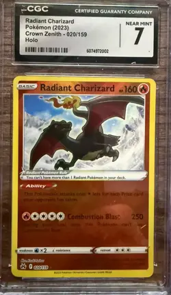 Pokemon GRADED Card Lot Pikachu Charizard Celebrations Holo RARE MISCUT - Image 2