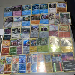 POKEMON LOT X40 ASSORTED HOLOS AND REVERSE HOLOS MULTIPLE SETS MULTI YEARS - Image 1