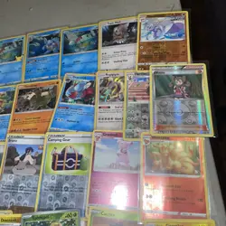 POKEMON LOT X40 ASSORTED HOLOS AND REVERSE HOLOS MULTIPLE SETS MULTI YEARS - Image 3