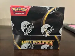 Pokemon 2025 Mega Evolution Base Booster Box Not Enhanced TCG Sealed - Image 1