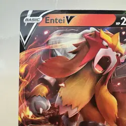 Entei V - 022/172 Brilliant Stars Ultra Rare Pokemon TCG NM - Image 3