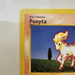 Ponyta Common Unlimited Base Set (Shadowless) 060/102 NM Pokemon TCG - Image 3
