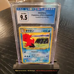 OCTILLERY - CGC 10 (blue label 9.5) - 2001 JPN Pokemon Awakening Legends No. 224 - Image 1