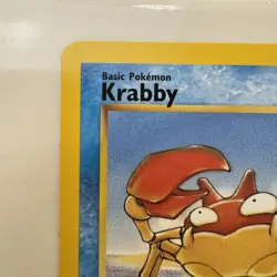1st Edition Krabby 51/62 Pokemon TCG Base Set Fossil NEAR MINT NM - Image 3