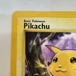 1999 Pokemon Base Set Pikachu Unlimited #58/102 Common NM - Image 3