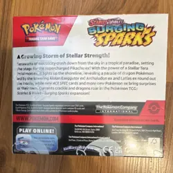 Pokemon Booster Box Scarlet & Violet Surging Sparks Pikachu Latias 2024 - Image 2