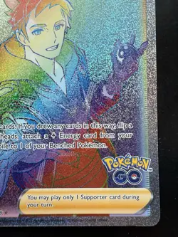 Pokemon Go Spark 085/078 Rainbow Secret Rare Holo (NM) - Image 5