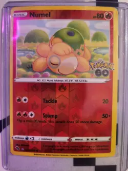 Numel (Peelable Ditto) 013/078 Pokemon GO Reverse Holo - Image 1