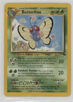 Butterfree Pokemon Southern Islands Collection #9 2001 - Image 1