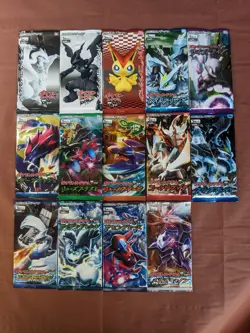 Pokemon Japanese Booster Pack Set of DP DPt BW XY(near) total 46 sealed packs - Image 5