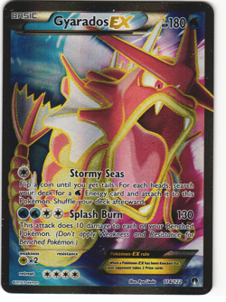 Gyarados EX Full Art Pokemon TCG BREAKpoint 114/122 LP - Image 1