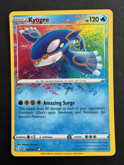 Pokemon TCG Kyogre Shining Fates 021/072 Holo Amazing Rare NM - Image 1