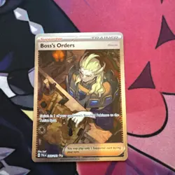 Boss's Orders 265/193 Pokemon Paldea Evolved Special Illustration Rare Holo NM - Image 2