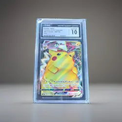 Pokemon Pikachu VMAX VMAX Climax 046/184 Triple Rare Holo CGC 10 Japanese 2021 - Image 1
