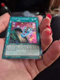 Yugioh! BLCR-EN067 Toon Bookmark 1st Edition Secret Rare NM - Image 5