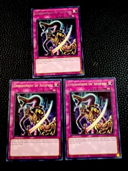 Embodiment Of Apophis (X3) MZTM-EN104 Yugioh 1st Edition (New) Rare - Image 1