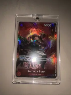 One Piece Roronoa Zoro SR ST21-015 Parallel Starter Deck English MINT Card - Image 2