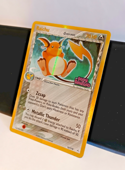 Raichu δ Delta Species 15/110 EX Holon Phantoms 2006 Holo Rare Pokemon Card - Image 1