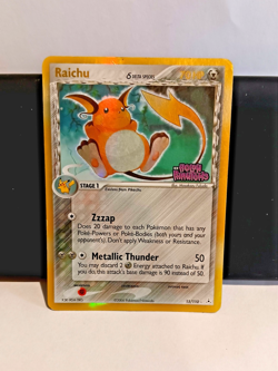 Raichu δ Delta Species 15/110 EX Holon Phantoms 2006 Holo Rare Pokemon Card - Image 3