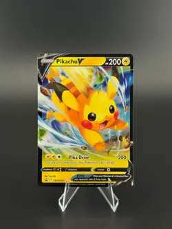 Pikachu V Promo SWSH: Sword & Shield Promo Cards SWSH285 LP - Image 1