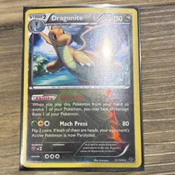 Pokemon Dragonite 51/108 Roaring Skies Rare Reverse Holo 150 HP English Card - Image 1