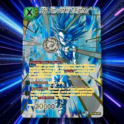 SS2 Son Gohan Z Fighter BT17-083 SPR Ultimate Squad Dragon Ball Super Card NM - Image 1