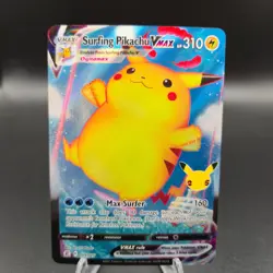 Surfing Pikachu VMAX 009/025 Pokemon Card - Celebrations - NM - Image 1