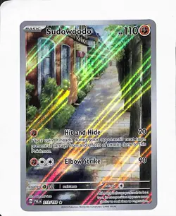 Pokemon TCG Sudowoodo Card 219/193 IR Sv02: Paldea Evolved - Image 1