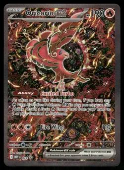 Pokemon Cards Oricorio ex 024 Mega Evolution Promo Holo Promo - Image 1