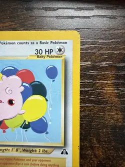 Pokemon TCG Igglybuff Neo Discovery Card 40/75 - Image 5